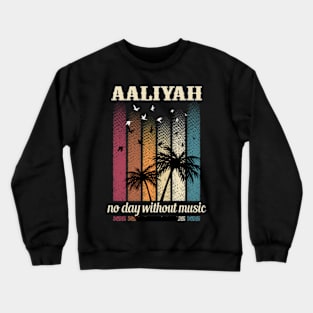 DANA HAUGHTON AALIYAH SONG Crewneck Sweatshirt